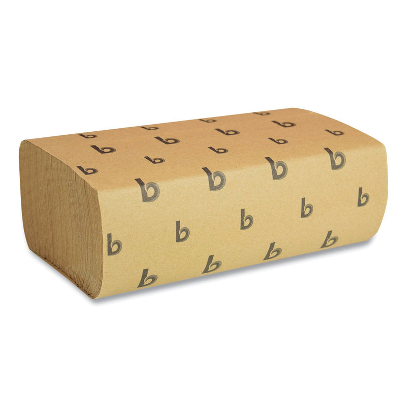 Boardwalk Multifold Paper Towels, 1-Ply, 9 x 9.45, Natural, 250/Pack, 16 Packs/Carton Boardwalk Multifold Paper Towels, 1-Ply, 9 x 9.45, Natural, 250/Pack, 16 Packs/Carton