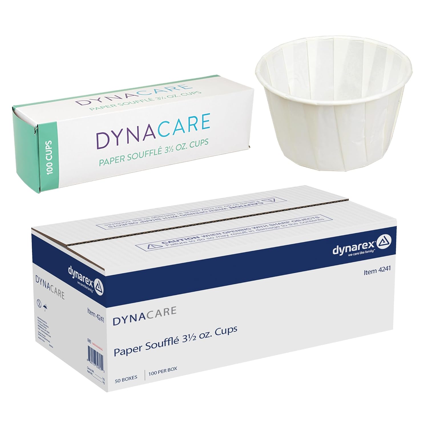 Dynarex Paper Souffle Cups (5000 Count) Dynarex Paper Souffle Cups (5000 Count)