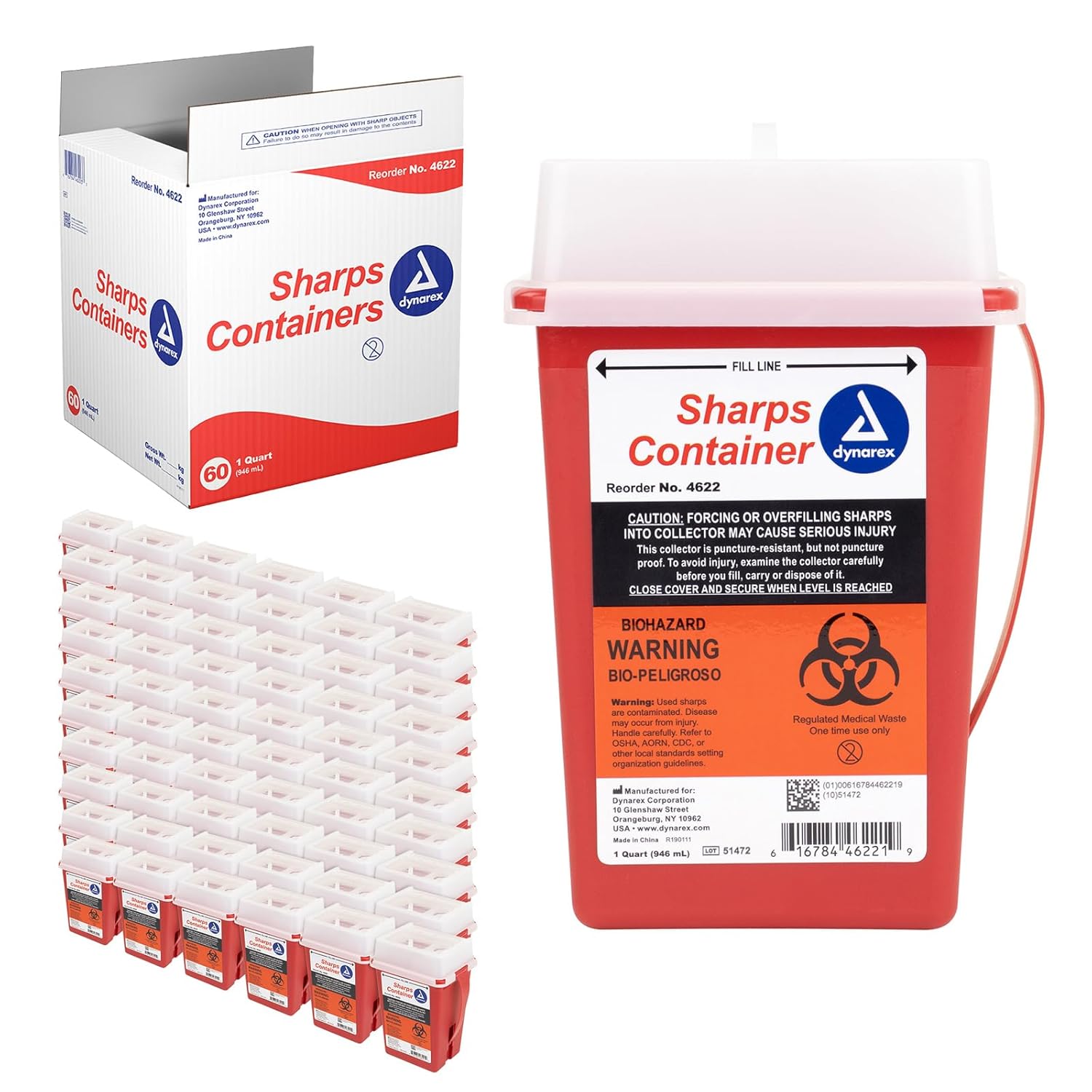 Dynarex Sharps Containers Dynarex Sharps Containers