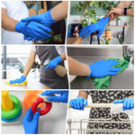Blue Vinyl Powder Free Gloves - 1000 gloves Blue Vinyl Powder Free Gloves - 1000 gloves