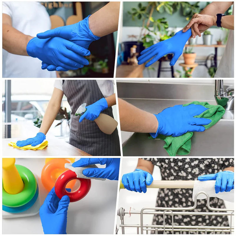 Blue Vinyl Powder Free Gloves - 1000 gloves Blue Vinyl Powder Free Gloves - 1000 gloves