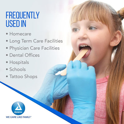 Dynarex Tongue Depressors Wood - Sterile, 100ea/bx, 10bxs/cs (1000 Count) Dynarex Tongue Depressors Wood - Sterile, 100ea/bx, 10bxs/cs (1000 Count)