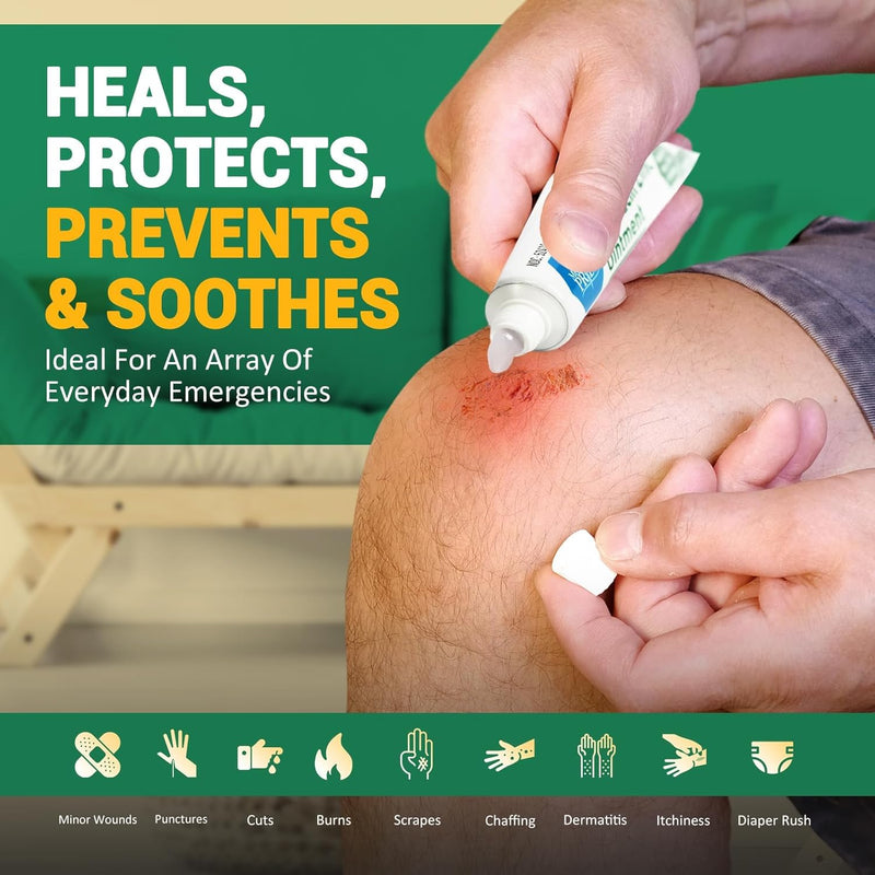 MedPride Bacitracin Zinc Ointment First Aid Antibiotic - 1oz. Tubes - Indv. Boxed- Case of 72 MedPride Bacitracin Zinc Ointment First Aid Antibiotic - 1oz. Tubes - Indv. Boxed- Case of 72