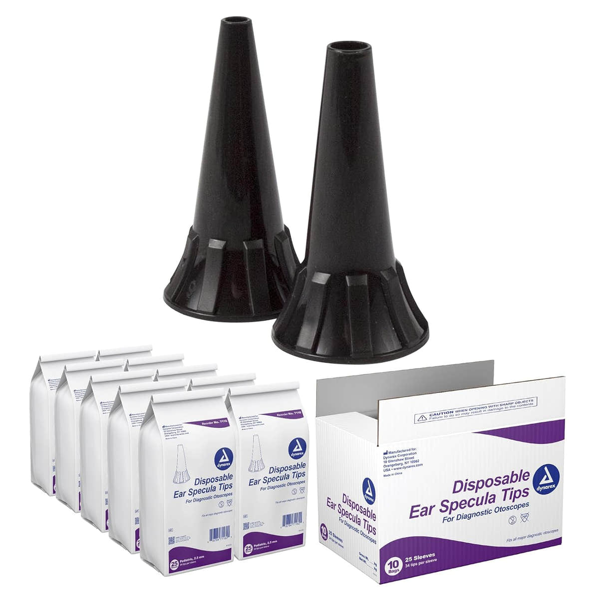 Dynarex Ear Specula Tips (8500 Count) Dynarex Ear Specula Tips (8500 Count)
