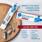 MedPride Hydrocortisone Cream 1% Dermatitis Cream Anti Itch Cream for Itchy Skin Relief, 1oz. Tubes - Indv. Boxed - 72/cs. MedPride Hydrocortisone Cream 1% Dermatitis Cream Anti Itch Cream for Itchy Skin Relief, 1oz. Tubes - Indv. Boxed - 72/cs.