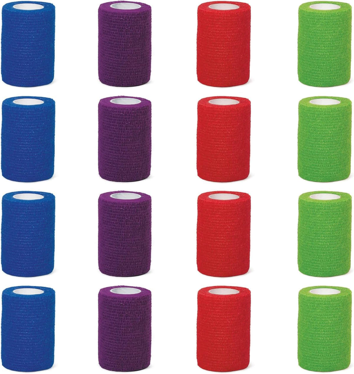 Medpride Self-Adherent Wrap, 3"x5" yds. - Rainbow - Latex Free - 16 rolls/Box, Case of 16 (256 Count) Medpride Self-Adherent Wrap, 3"x5" yds. - Rainbow - Latex Free - 16 rolls/Box, Case of 16 (256 Count)
