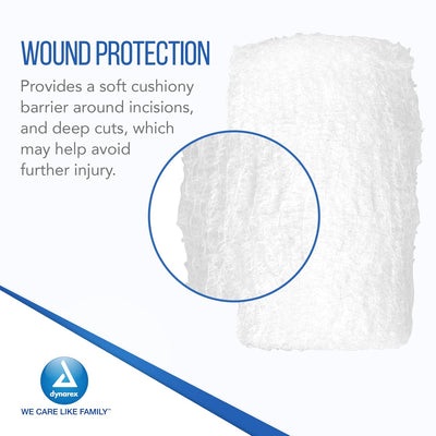 Dynarex Krinkle Gauze Roll, 4.5" x 4.1 yd - 100/cs (100 Count) Dynarex Krinkle Gauze Roll, 4.5" x 4.1 yd - 100/cs (100 Count)