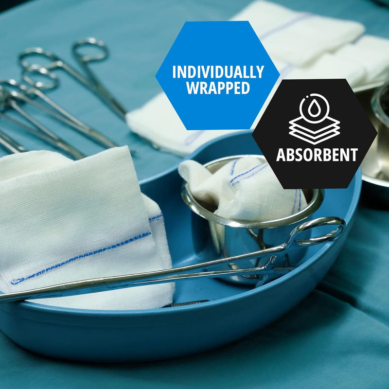 MedPride Extra Absorbent Abdominal Pad - 5x9 - Sterile - 50/box, Case of 12 (600 Count) MedPride Extra Absorbent Abdominal Pad - 5x9 - Sterile - 50/box, Case of 12 (600 Count)