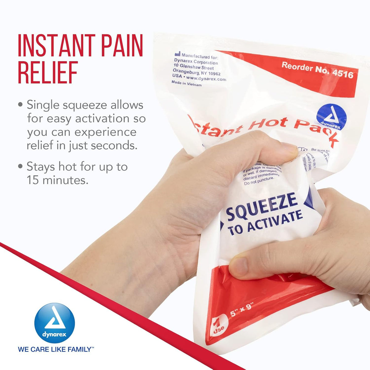 Dynarex Instant Hot Pack (24 Count) Dynarex Instant Hot Pack (24 Count)