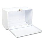 San Jamar Singlefold Paper Towel Dispenser, 10.75 x 6 x 7.5, White San Jamar Singlefold Paper Towel Dispenser, 10.75 x 6 x 7.5, White