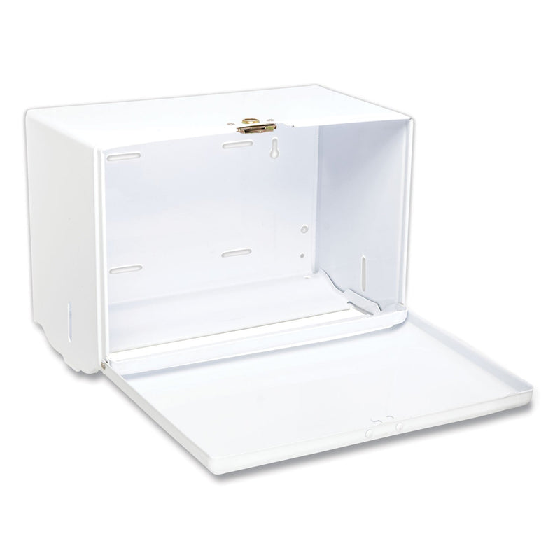 San Jamar Singlefold Paper Towel Dispenser, 10.75 x 6 x 7.5, White San Jamar Singlefold Paper Towel Dispenser, 10.75 x 6 x 7.5, White