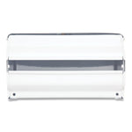 San Jamar Singlefold Paper Towel Dispenser, 10.75 x 6 x 7.5, White San Jamar Singlefold Paper Towel Dispenser, 10.75 x 6 x 7.5, White