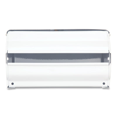 San Jamar Singlefold Paper Towel Dispenser, 10.75 x 6 x 7.5, White San Jamar Singlefold Paper Towel Dispenser, 10.75 x 6 x 7.5, White
