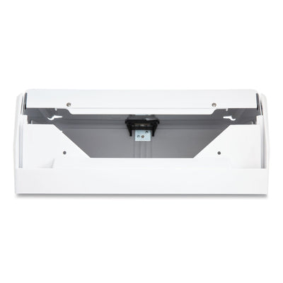San Jamar True Fold C-Fold/Multifold Paper Towel Dispenser, 11.63 x 5 x 14.5, White San Jamar True Fold C-Fold/Multifold Paper Towel Dispenser, 11.63 x 5 x 14.5, White