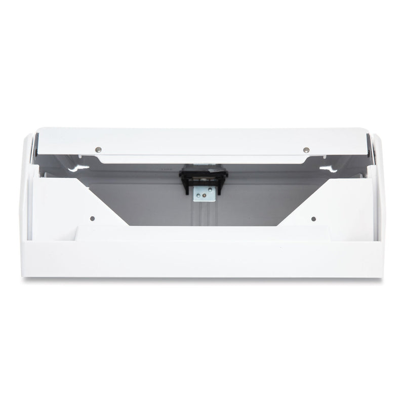 San Jamar True Fold C-Fold/Multifold Paper Towel Dispenser, 11.63 x 5 x 14.5, White San Jamar True Fold C-Fold/Multifold Paper Towel Dispenser, 11.63 x 5 x 14.5, White