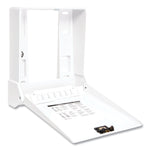 San Jamar True Fold C-Fold/Multifold Paper Towel Dispenser, 11.63 x 5 x 14.5, White San Jamar True Fold C-Fold/Multifold Paper Towel Dispenser, 11.63 x 5 x 14.5, White