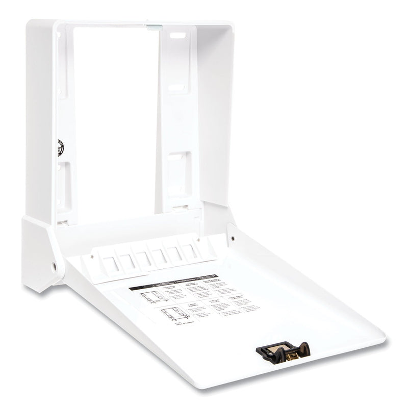 San Jamar True Fold C-Fold/Multifold Paper Towel Dispenser, 11.63 x 5 x 14.5, White San Jamar True Fold C-Fold/Multifold Paper Towel Dispenser, 11.63 x 5 x 14.5, White
