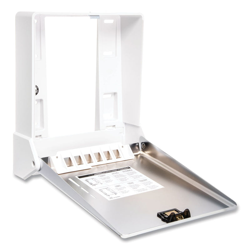 San Jamar True Fold C-Fold/Multifold Paper Towel Dispenser, 11.63 x 5 x 14.5, Chrome San Jamar True Fold C-Fold/Multifold Paper Towel Dispenser, 11.63 x 5 x 14.5, Chrome