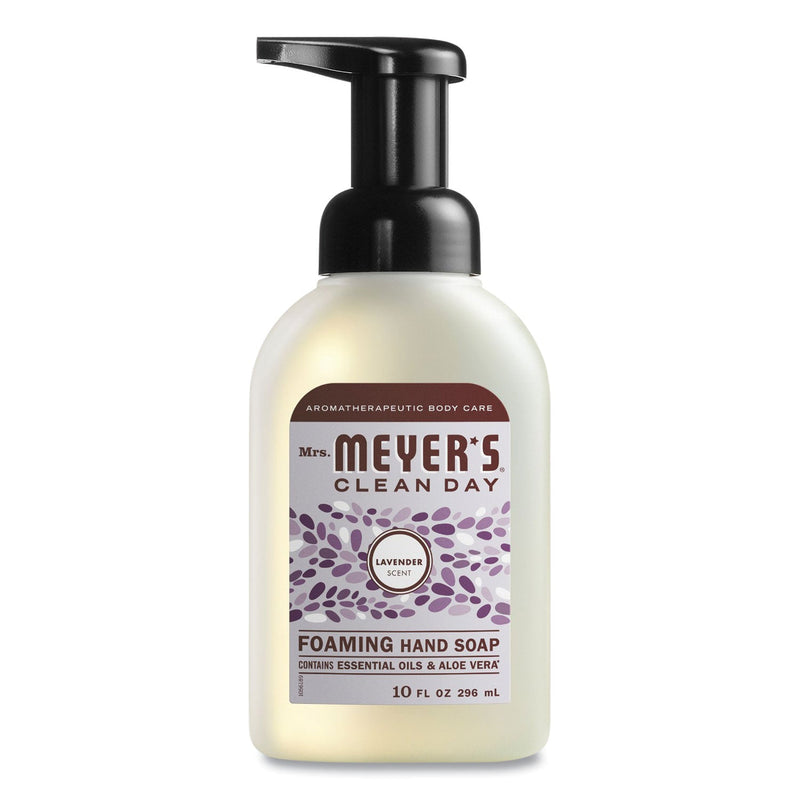 Mrs. Meyer's Foaming Hand Soap, Lavender, 10 oz, 6/Carton Mrs. Meyer's Foaming Hand Soap, Lavender, 10 oz, 6/Carton