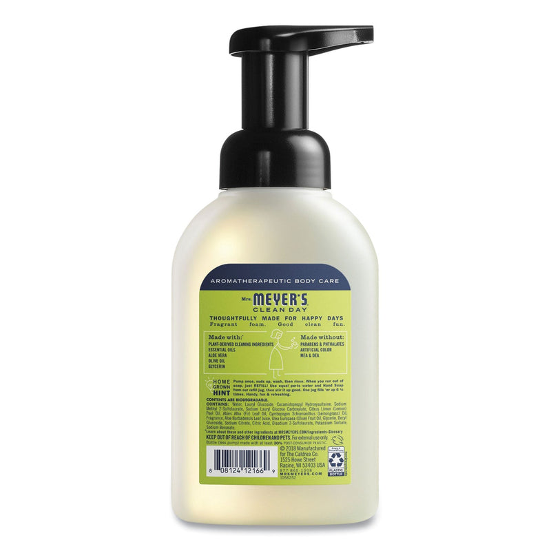 Mrs. Meyer's Foaming Hand Soap, Lemon Verbena, 10 oz, 6/Carton Mrs. Meyer's Foaming Hand Soap, Lemon Verbena, 10 oz, 6/Carton