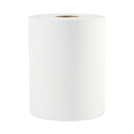 Boardwalk Hardwound Paper Towels, 1-Ply, 8" x 600 ft, White, 2" Core, 12 Rolls/Carton Boardwalk Hardwound Paper Towels, 1-Ply, 8" x 600 ft, White, 2" Core, 12 Rolls/Carton