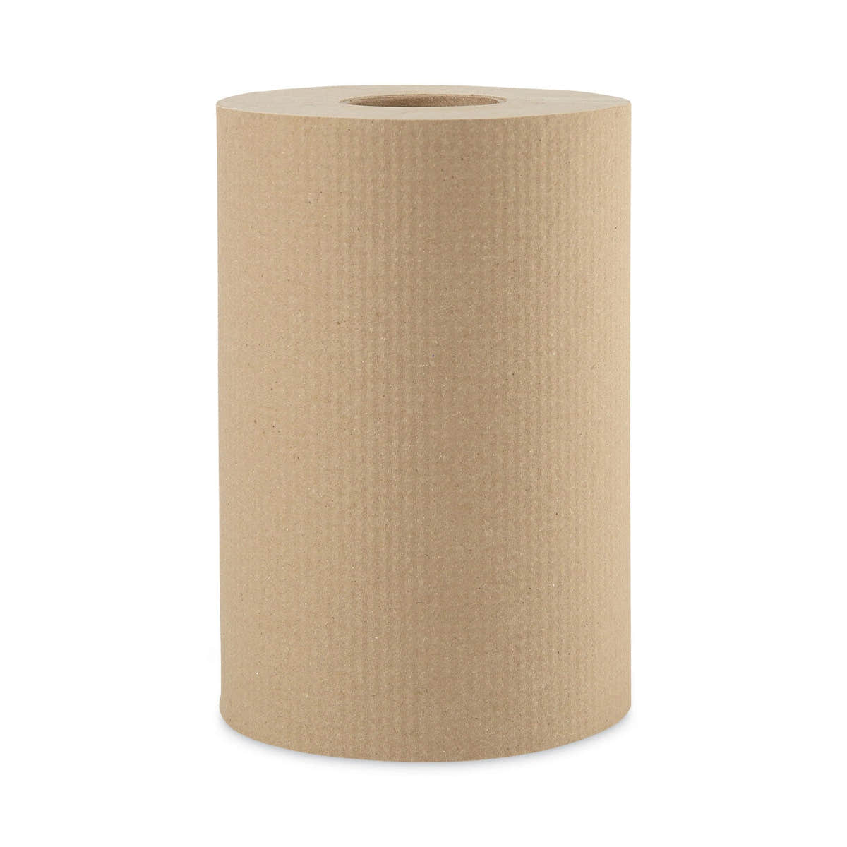 Boardwalk Hardwound Paper Towels, 1-Ply, 8" x 350 ft, Natural, 12 Rolls/Carton Boardwalk Hardwound Paper Towels, 1-Ply, 8" x 350 ft, Natural, 12 Rolls/Carton