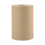 Boardwalk Hardwound Paper Towels, 1-Ply, 8" x 350 ft, Natural, 12 Rolls/Carton Boardwalk Hardwound Paper Towels, 1-Ply, 8" x 350 ft, Natural, 12 Rolls/Carton
