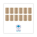 Boardwalk Hardwound Paper Towels, 1-Ply, 8" x 350 ft, Natural, 12 Rolls/Carton Boardwalk Hardwound Paper Towels, 1-Ply, 8" x 350 ft, Natural, 12 Rolls/Carton