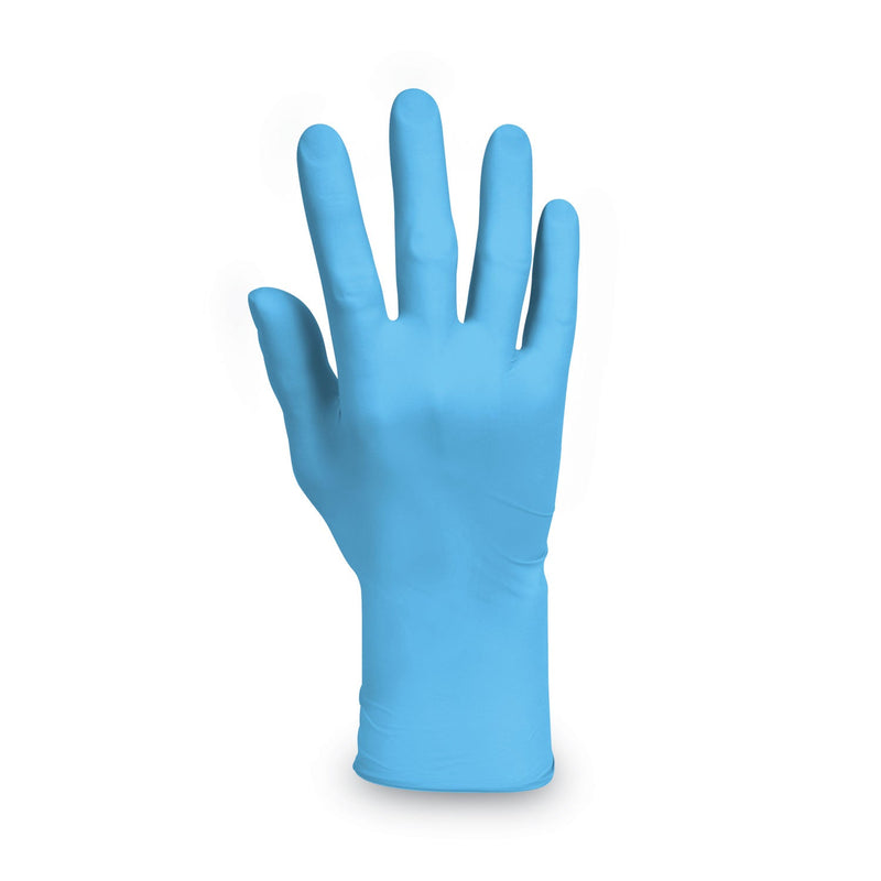 KleenGuard G10 Comfort Plus Blue Nitrile Gloves, Light Blue, Large, 100/Box KleenGuard G10 Comfort Plus Blue Nitrile Gloves, Light Blue, Large, 100/Box