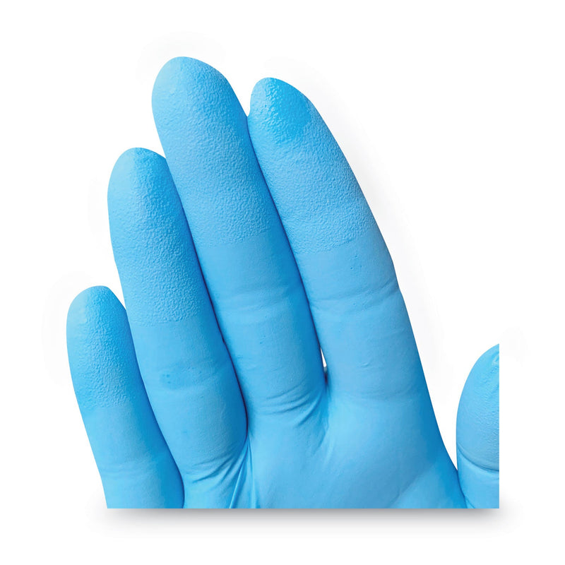 KleenGuard G10 Comfort Plus Blue Nitrile Gloves, Light Blue, Large, 100/Box KleenGuard G10 Comfort Plus Blue Nitrile Gloves, Light Blue, Large, 100/Box