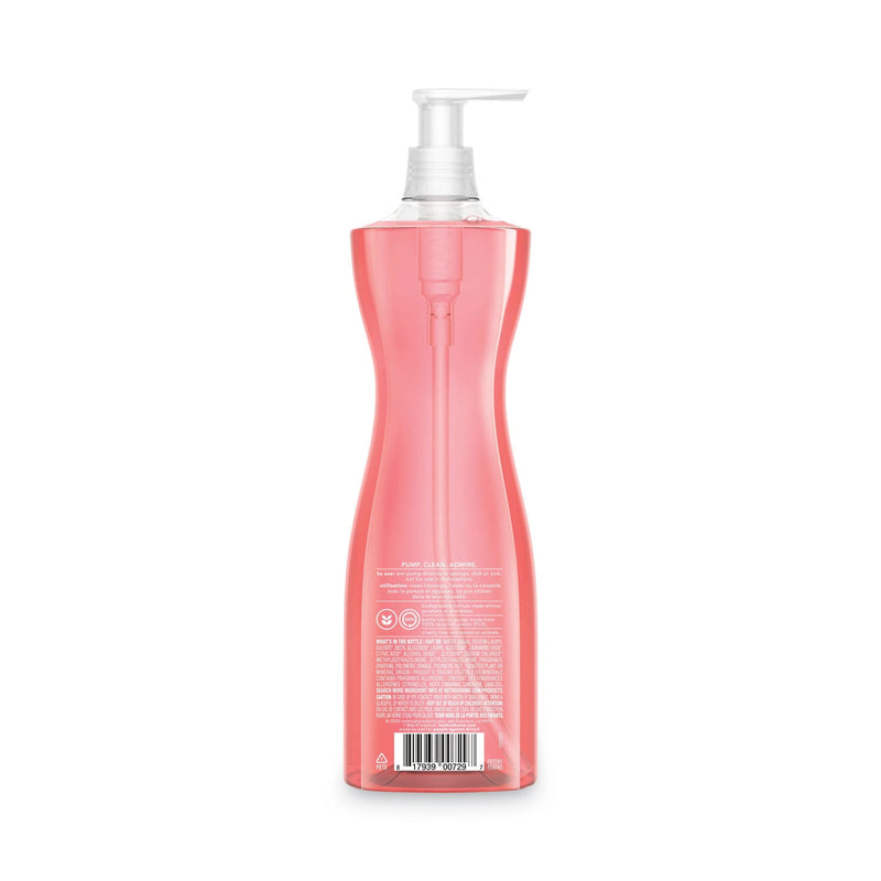Method Dish Soap Pump, Hour-Glass Bottle Shape, Pink Grapefruit Scent, 18 oz Pump Bottle Method Dish Soap Pump, Hour-Glass Bottle Shape, Pink Grapefruit Scent, 18 oz Pump Bottle