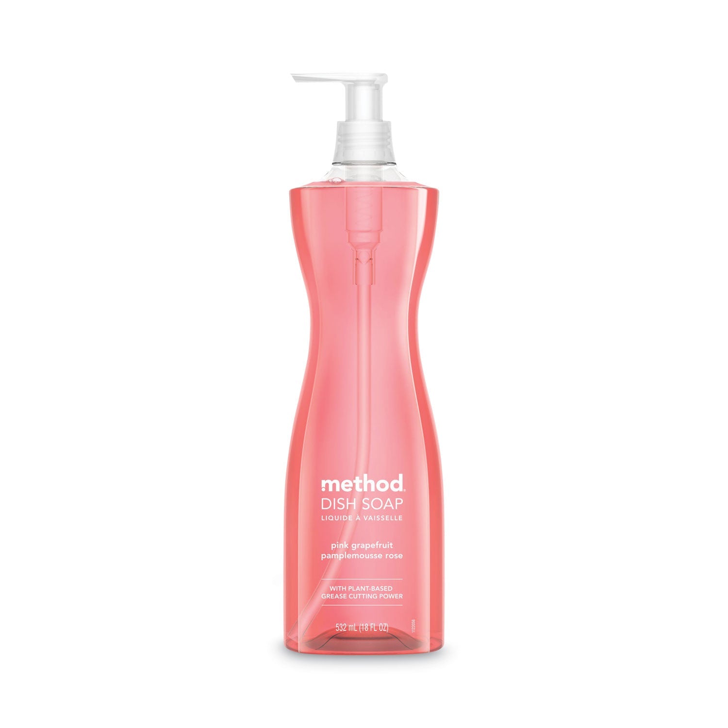 Method Dish Soap Pump, Hour-Glass Bottle Shape, Pink Grapefruit Scent, 18 oz Pump Bottle Method Dish Soap Pump, Hour-Glass Bottle Shape, Pink Grapefruit Scent, 18 oz Pump Bottle