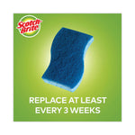 Scotch-Brite Non-Scratch Multi-Purpose Scrub Sponge, 4.4 x 2.6, 0.8" Thick, Blue, 6/Pack Scotch-Brite Non-Scratch Multi-Purpose Scrub Sponge, 4.4 x 2.6, 0.8" Thick, Blue, 6/Pack