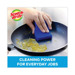 Scotch-Brite Non-Scratch Multi-Purpose Scrub Sponge, 4.4 x 2.6, 0.8" Thick, Blue, 6/Pack Scotch-Brite Non-Scratch Multi-Purpose Scrub Sponge, 4.4 x 2.6, 0.8" Thick, Blue, 6/Pack