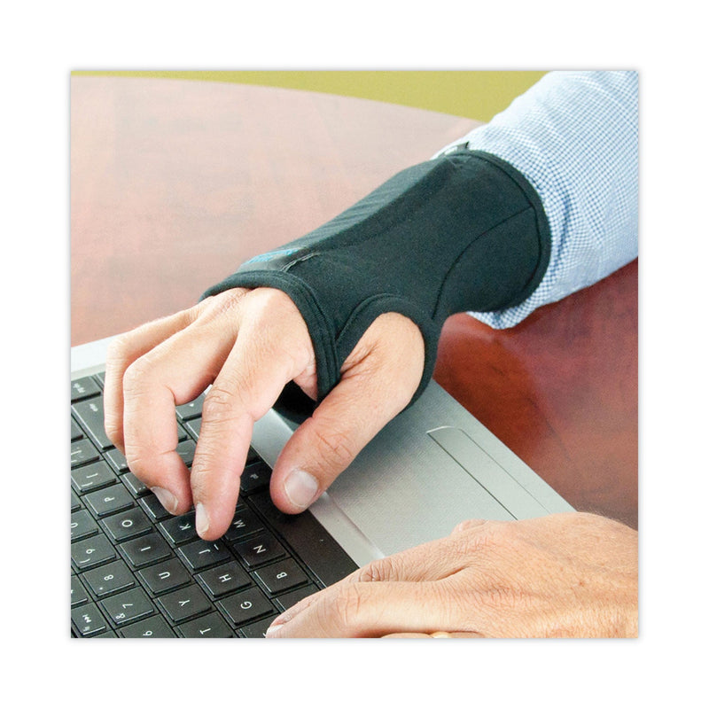 IMAK SmartGlove Wrist Wrap, Small, Fits Hands Up to 3.25" Wide, Black IMAK SmartGlove Wrist Wrap, Small, Fits Hands Up to 3.25" Wide, Black