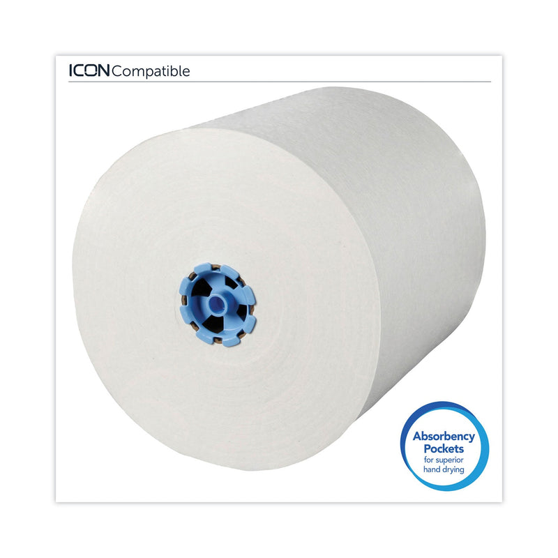 Scott Pro Hard Roll Paper Towels with Absorbency Pockets, for Scott Pro Dispenser, Blue Core Only, 7.5" x 900 ft, 6 Rolls/Carton Scott Pro Hard Roll Paper Towels with Absorbency Pockets, for Scott Pro Dispenser, Blue Core Only, 7.5" x 900 ft, 6 Rolls/Carton