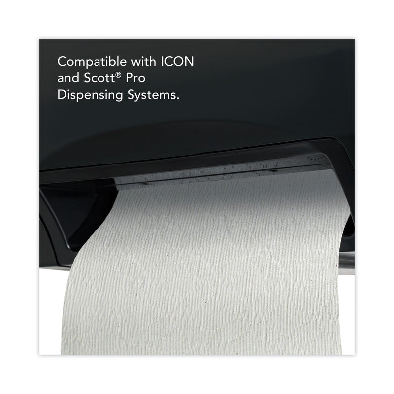 Scott Pro Hard Roll Paper Towels with Absorbency Pockets, for Scott Pro Dispenser, Blue Core Only, 7.5" x 900 ft, 6 Rolls/Carton Scott Pro Hard Roll Paper Towels with Absorbency Pockets, for Scott Pro Dispenser, Blue Core Only, 7.5" x 900 ft, 6 Rolls/Carton