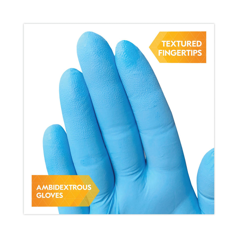 KleenGuard G10 Comfort Plus Blue Nitrile Gloves, Light Blue, Medium, 1,000/Carton KleenGuard G10 Comfort Plus Blue Nitrile Gloves, Light Blue, Medium, 1,000/Carton
