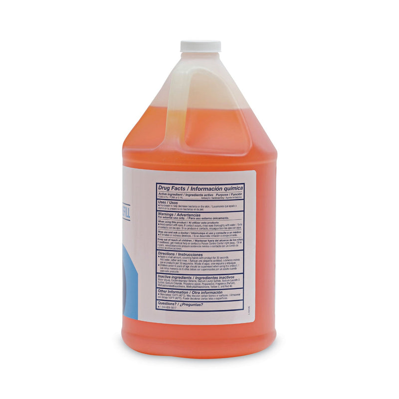Boardwalk Antibacterial Liquid Soap, Clean Scent, 1 gal Bottle, 4/Carton Boardwalk Antibacterial Liquid Soap, Clean Scent, 1 gal Bottle, 4/Carton