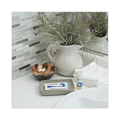 Boardwalk Face and Body Soap, Flow Wrapped, Floral Fragrance, # 1 1/2 Bar, 500/Carton Boardwalk Face and Body Soap, Flow Wrapped, Floral Fragrance, # 1 1/2 Bar, 500/Carton