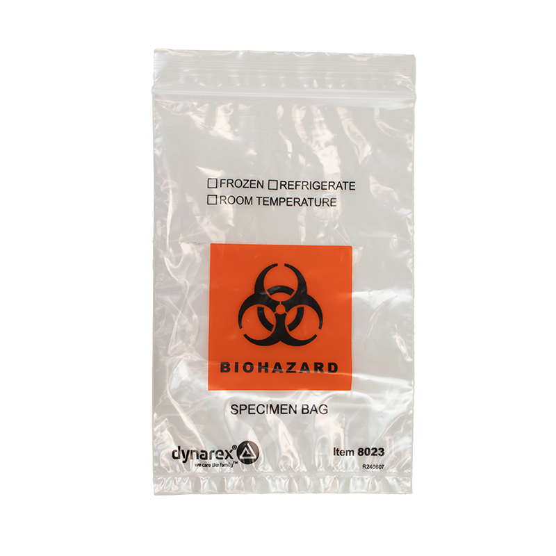 Dynarex Specimen Bags, 2 mil (1000 Count) Dynarex Specimen Bags, 2 mil (1000 Count)