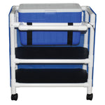 MJM International 810-2 Hydration / ice cart, with 2 storage shelves, skirt cover and panels, 48 qt ice chest MJM International 810-2 Hydration / ice cart, with 2 storage shelves, skirt cover and panels, 48 qt ice chest