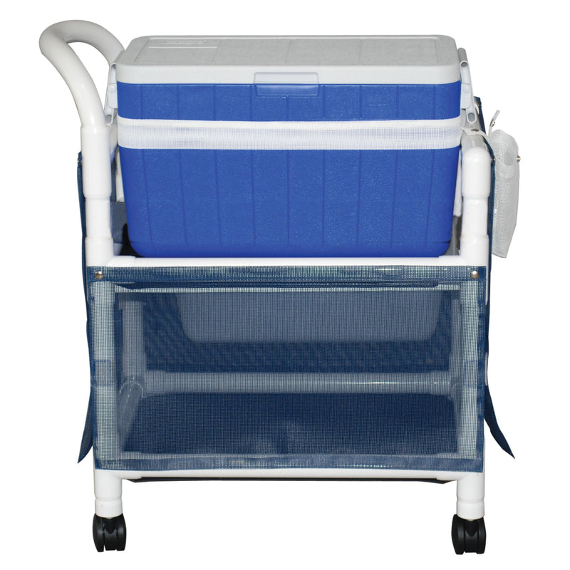 MJM International 810 Hydration / ice cart, with skirt cover and panels, 48 qt ice chest MJM International 810 Hydration / ice cart, with skirt cover and panels, 48 qt ice chest