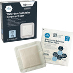 Medpride 6" x 6" Waterproof Adhesive Border Foam Wound Dressing, 10/Pack, Case of 20 (200 Count) Medpride 6" x 6" Waterproof Adhesive Border Foam Wound Dressing, 10/Pack, Case of 20 (200 Count)