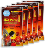 MedPride Instant Hot Packs Disposable Warm Compress Heating Pads - 5" x 9" - 24/cs. MedPride Instant Hot Packs Disposable Warm Compress Heating Pads - 5" x 9" - 24/cs.
