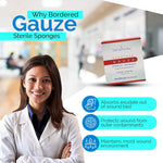 Safe N Simple Simpurity Bordered Woven Gauze (480 Count) Safe N Simple Simpurity Bordered Woven Gauze (480 Count)