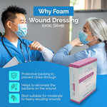 Safe N Simple Simpurity Foam Wound Dressing Ionic Silver (192 Count) Safe N Simple Simpurity Foam Wound Dressing Ionic Silver (192 Count)