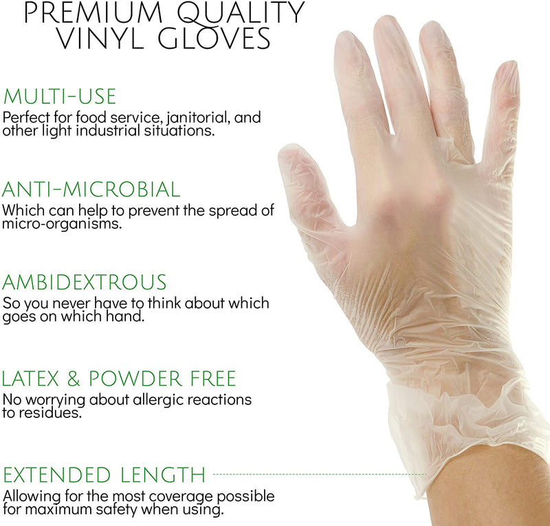 ADVANCE Latex Gloves - Exam Grade, Powder Free, 1,000 Gloves ADVANCE Latex Gloves - Exam Grade, Powder Free, 1,000 Gloves