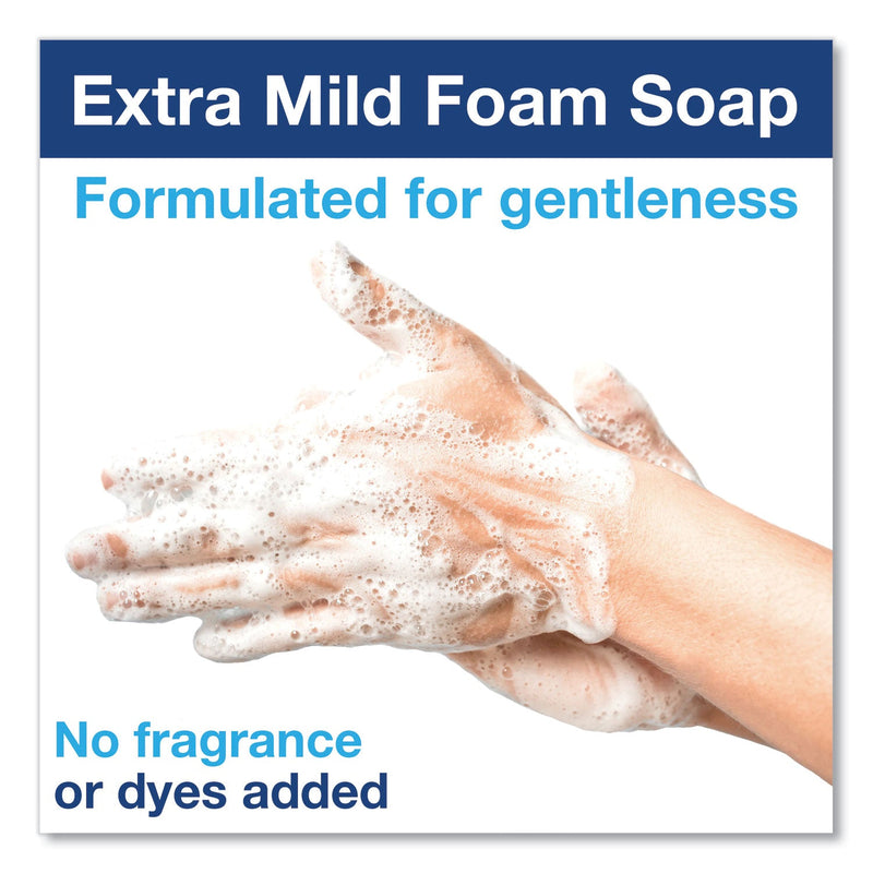 Tork Premium Extra Mild Foam Soap, Sensitive Skin, Unscented, 1 L, 6/Carton Tork Premium Extra Mild Foam Soap, Sensitive Skin, Unscented, 1 L, 6/Carton