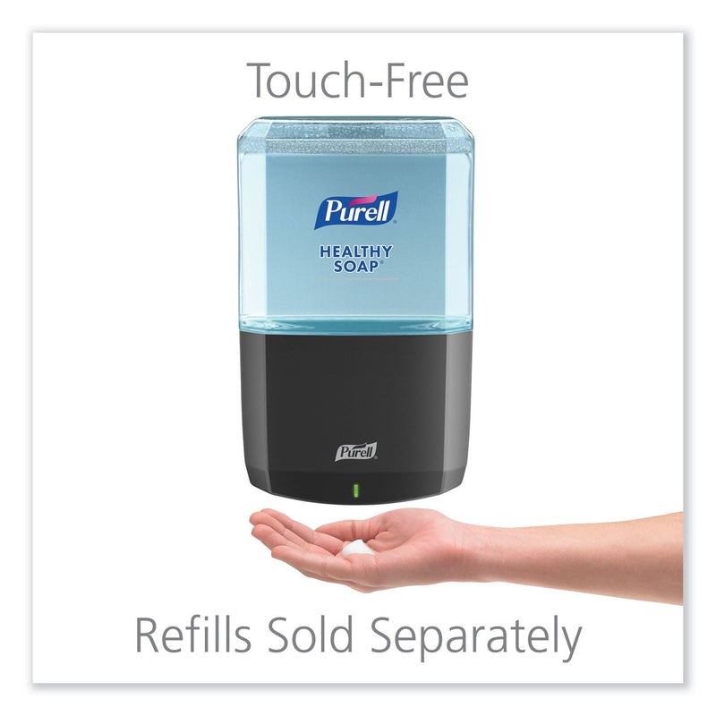 PURELL ES6 Soap Touch-Free Dispenser, 1,200 mL, 5.25 x 8.8 x 12.13, Graphite PURELL ES6 Soap Touch-Free Dispenser, 1,200 mL, 5.25 x 8.8 x 12.13, Graphite